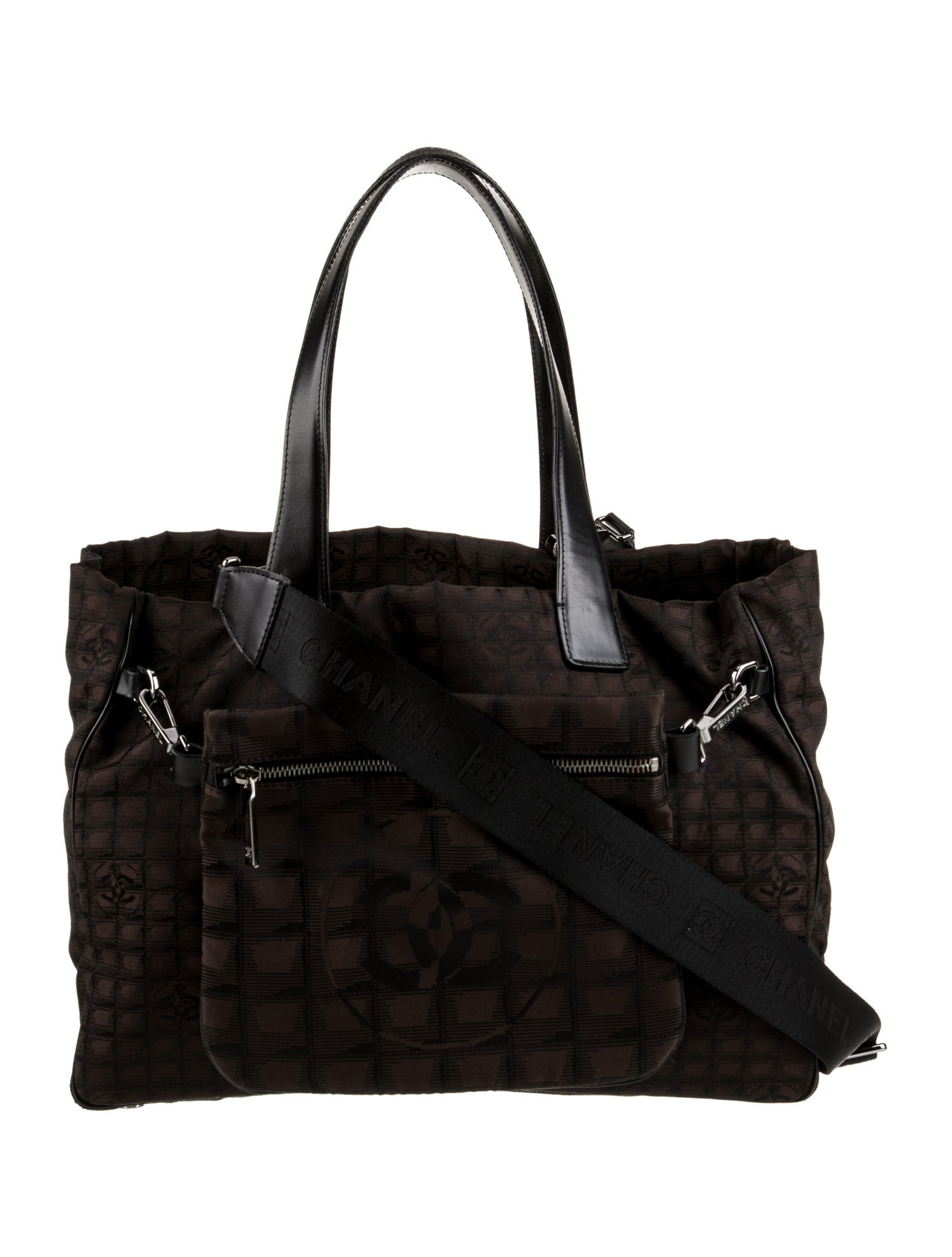Chanel Travel Ligne Tote w/ Pouch